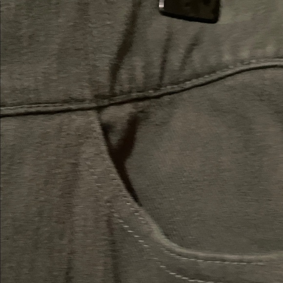 Isaac Mizrahi Dark Olive Gray Ankle Jeans - Picture 9 of 10